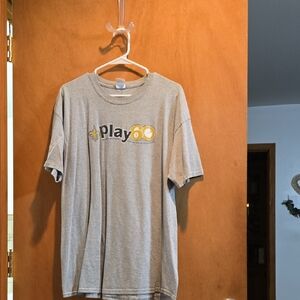 Gray Play60 Men's Short Sleeve Tee
